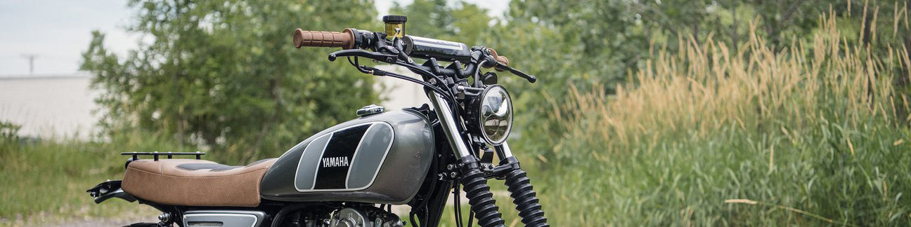 Yamah SR400 with M5 LED Headlight