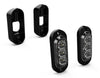 T3-Front-Switchback-LED-Blinkergehäuse mit V-Twin-Motorschutzbügelhalterung T3-Front-Switchback-LED-Blinkergehäuse mit V-Twin-Motorschutzbügelhalterung