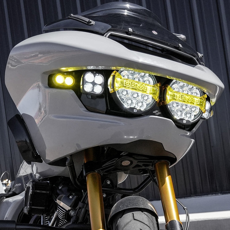 Kraus Moto x Denali Collab: The Ultimate Harley Road Glide Headlight Upgrade Kit