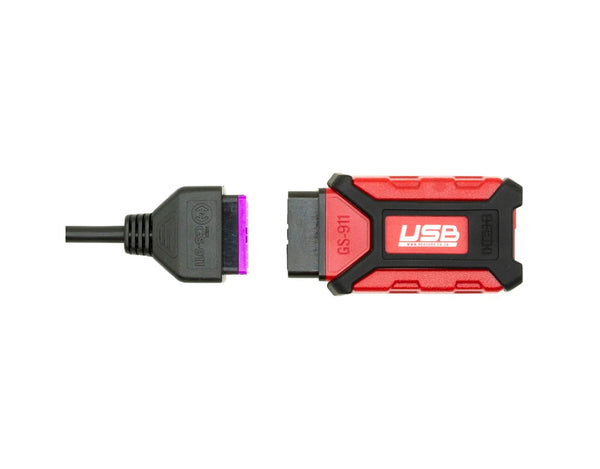 محول HEX GS-911 OBD-II أنثى (من OBD-II GS911 إلى دراجة 10 دبابيس)