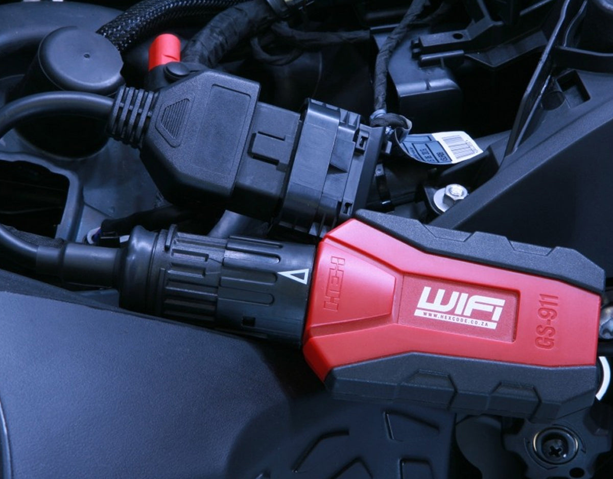 HEX GS-911 OBD-II-adapter hane (från 10-stifts GS911 till OBD-II motorcykel)