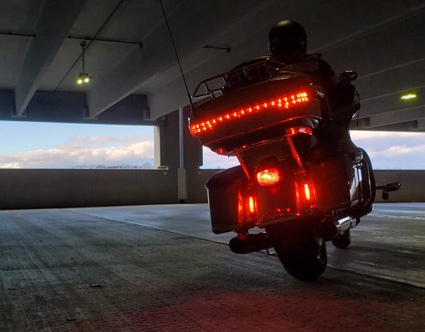 B6 Dual LED Auxiliary Brake Lights for Select Harley-Davidson Motorcycles