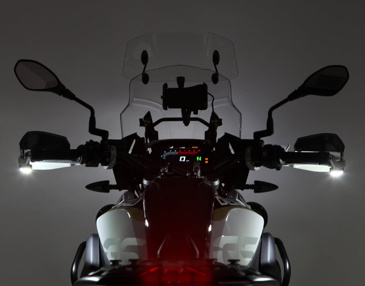 Kit de iluminación de visibilidad y seguridad para motocicletas T3 Ultra-Viz 4 en 1