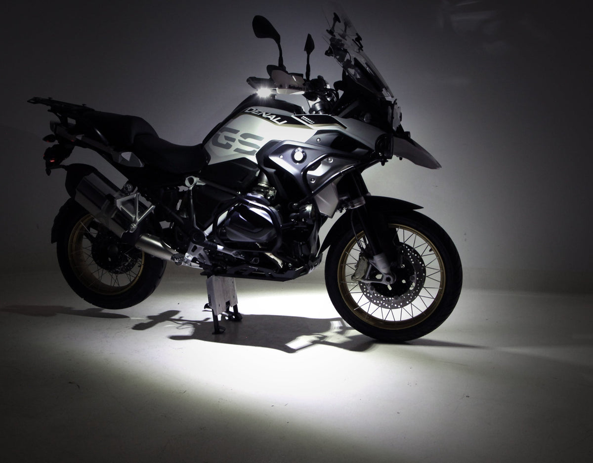 Kit de iluminación de visibilidad y seguridad para motocicletas T3 Ultra-Viz 4 en 1