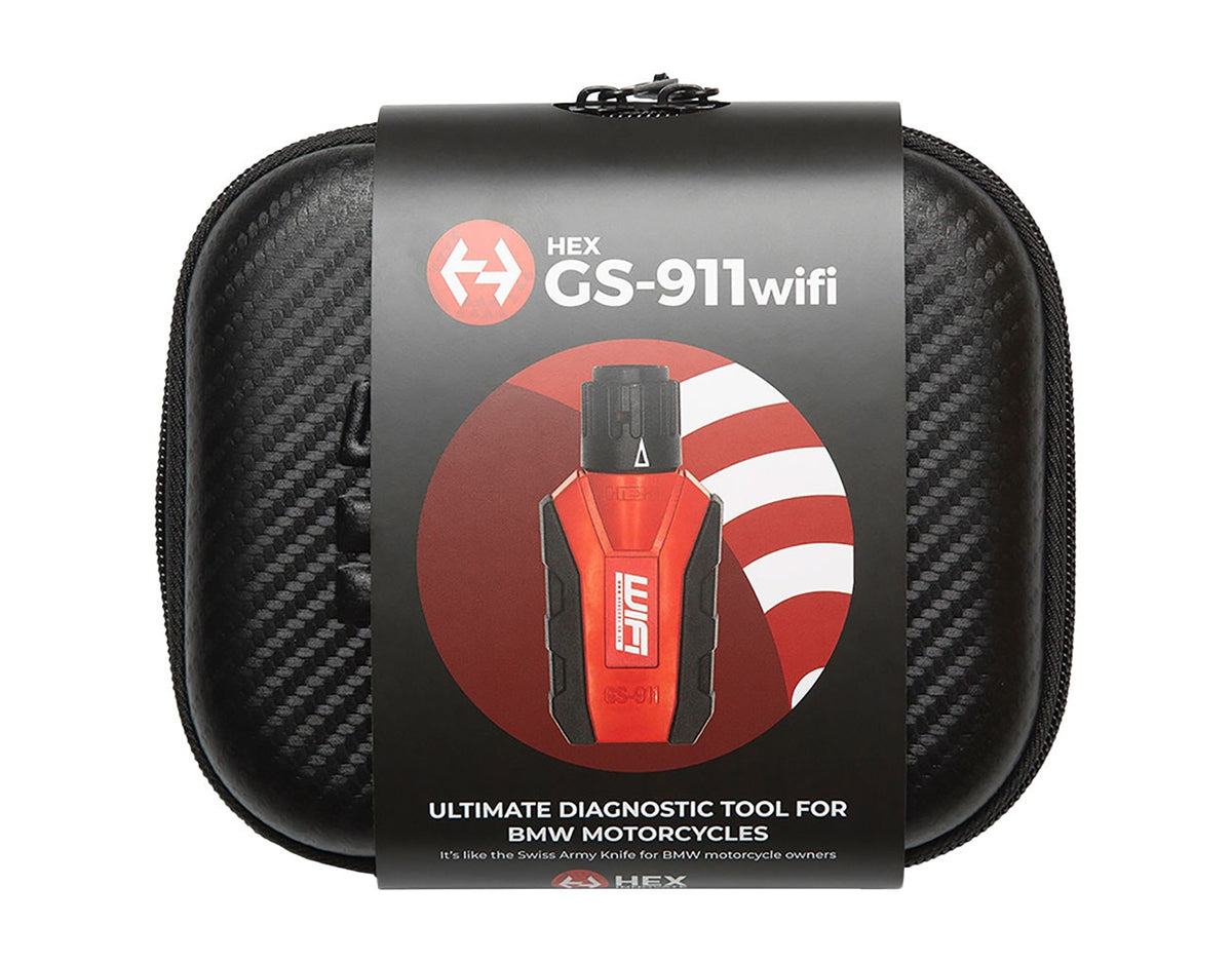 HEX GS-911 Wifi Entusiast Diagnostikverktyg för BMW motorcyklar med 10-stiftskontakt