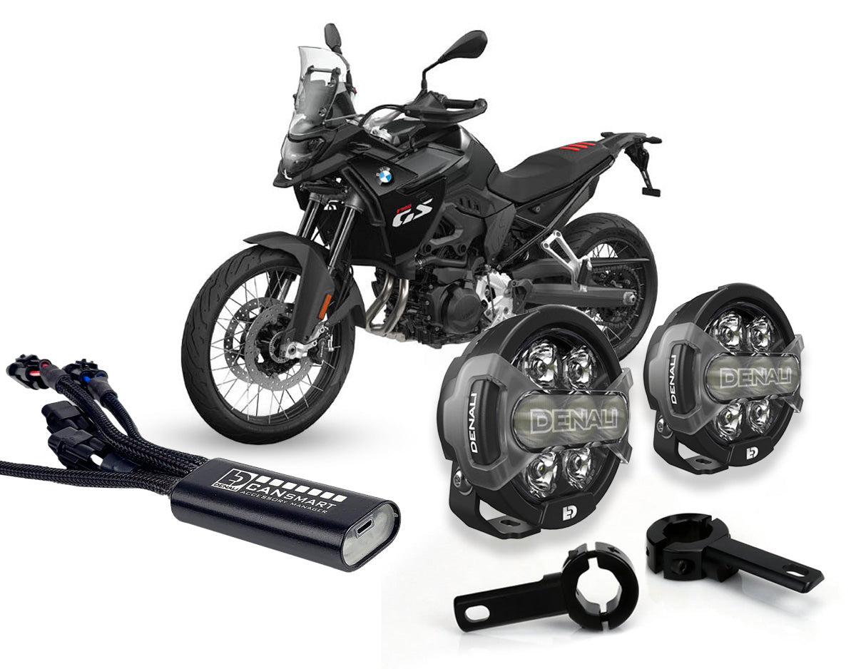 D7 Pro Premium Lighting Bundle w/ Crashbar Mounts - BMW K1600 / R9T / R18 / S1000XR / F900GS / F900XR / F800GS / F850GS / F750GS