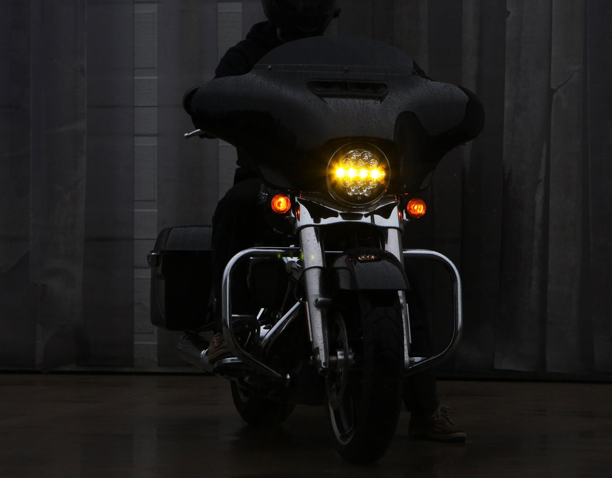 Zestaw modernizacyjny reflektorów LED D14 Destroyer — Harley-Davidson Street Glide