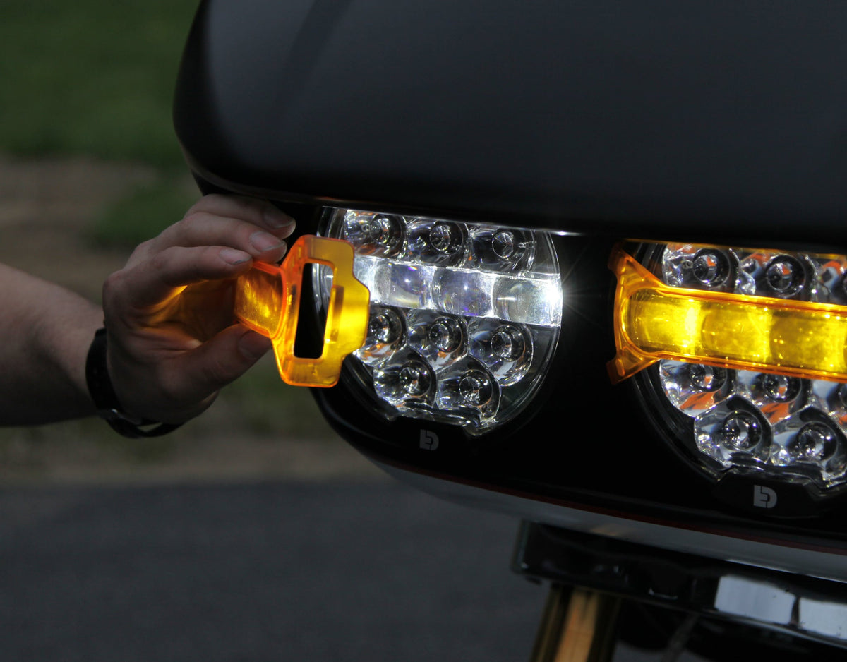 D14 Destroyer LED-strålkastaruppgraderingssats - Harley-Davidson Road Glide