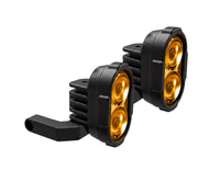 DL2 Fender-Mounted Motorcycle Driving Light Kit (Clear, Amber, or Yellow)