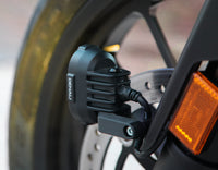 DL2 Fender-Mounted Motorcycle Driving Light Kit (Clear, Amber, or Yellow)