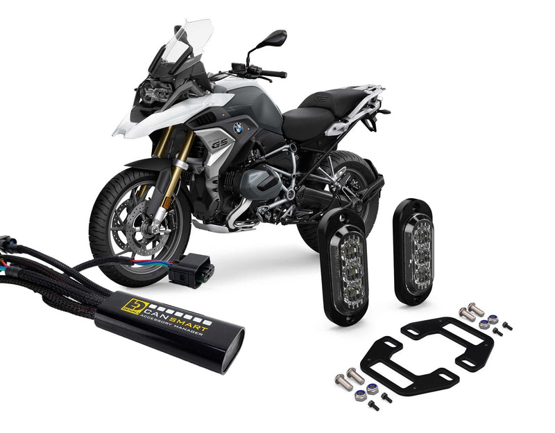 Takana näkyvyyttä parantava paketti BMW R1250GS- ja R1250GS Adventure -malleille '19-'24