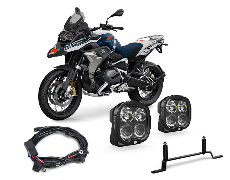 Βασικό πακέτο φωτισμού DL4 για BMW R1200GS LC '13-'18, R1200GS Rallye '17 & R1250GS '19-'24