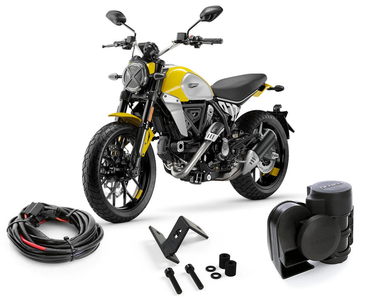 SoundBomb-hornpakke – Ducati Scrambler 800 2015+ / 1100 2018-2024