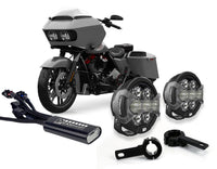 D7 Pro Premium Lighting Bundle w/ Engine Guard Mounts - Harley Davidson Motorcycles