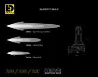 SureFit LED-pære - H8 / H9 / H11