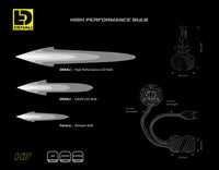 Højtydende LED-pære - H7