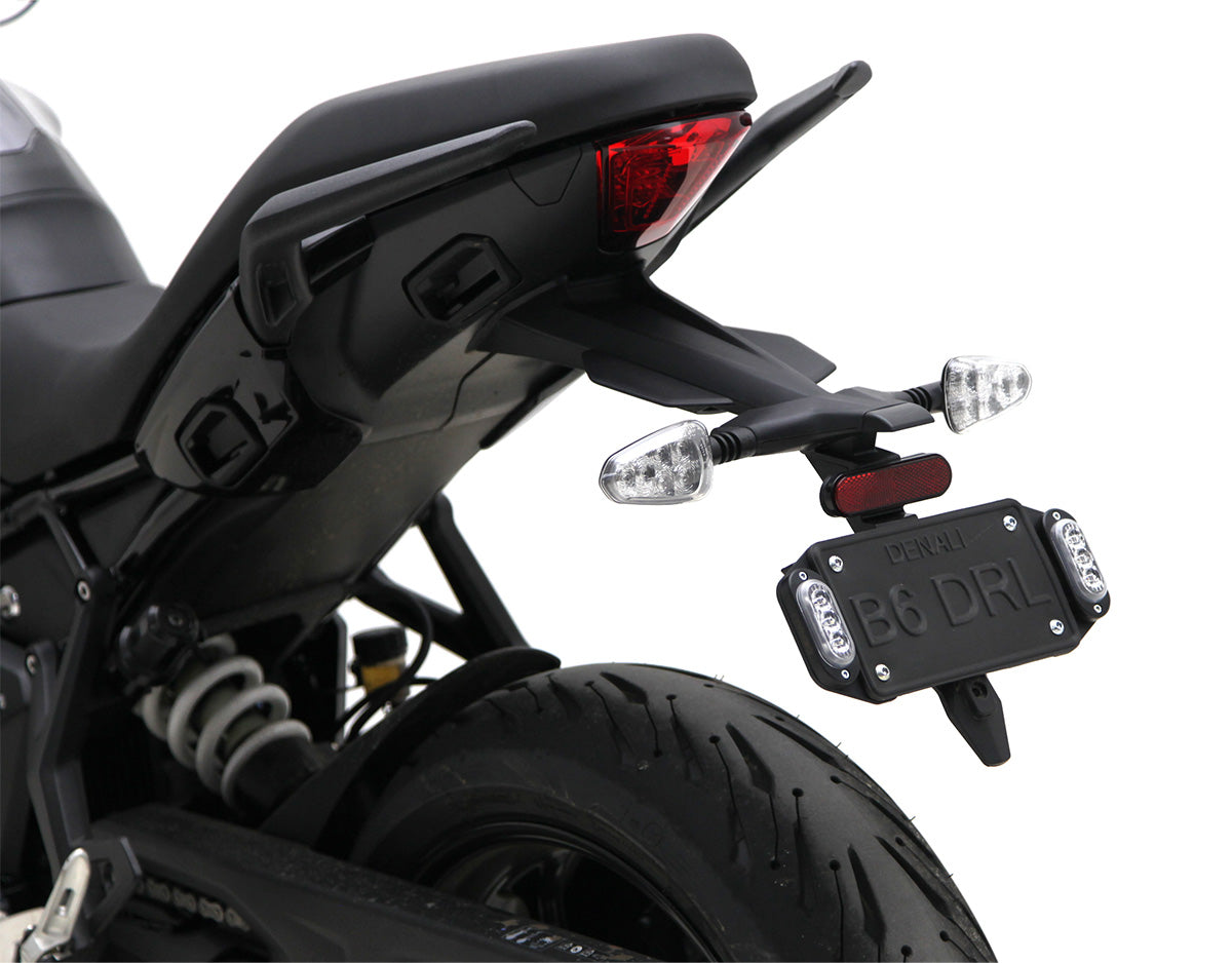 T3-S™ Akıllı Sinyal ve Gündüz Farı Modülleri, Motosikletler için Plaka Montajlı – Arka