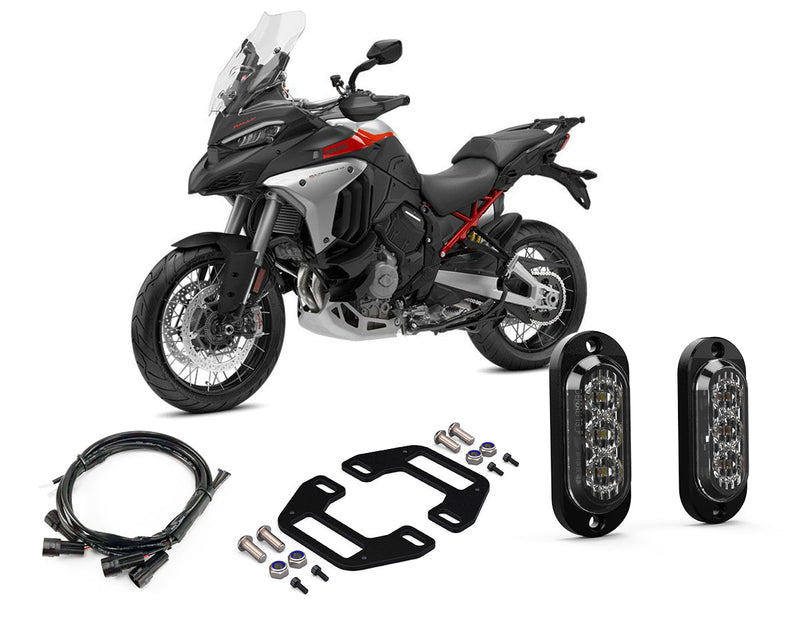 T3-búnaður fyrir sýnileika að aftan fyrir Ducati Multistrada V4-línurnar '21-'26