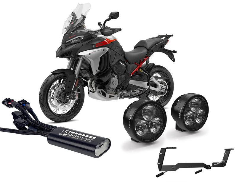 D3 Premium -valaistuspaketti Ducati Multistrada V4 -sarjalle '21-'26