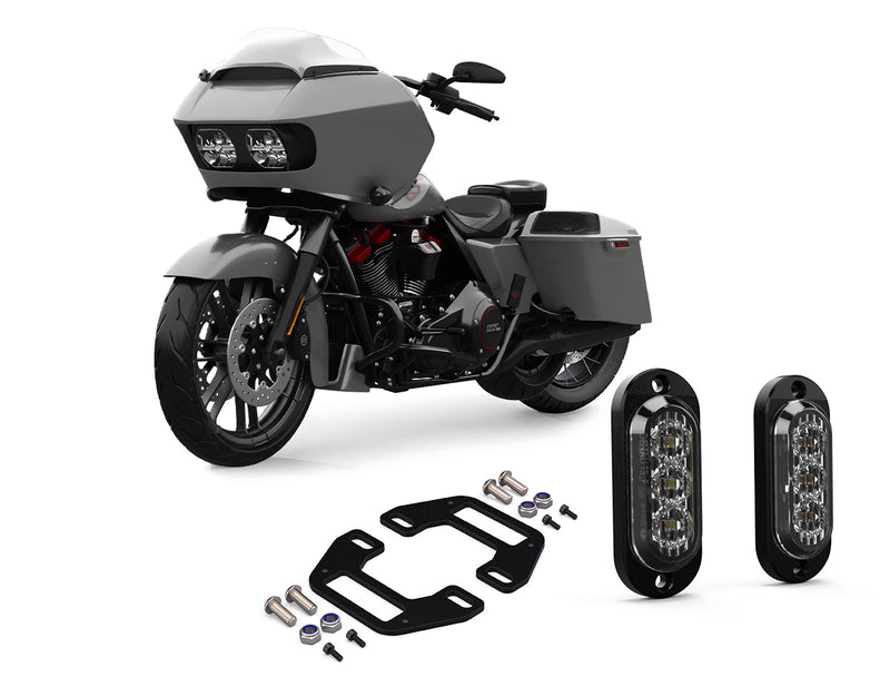 Kit di visibilità posteriore T3 per motociclette Harley-Davidson '11-'26