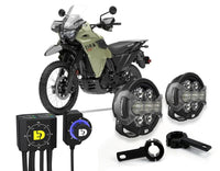 D7 Pro Premium Lighting Bundle w/ Crashbar Mounts - Kawasaki KLR 650 S 2022+