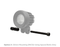Support universel inférieur de garde-boue DENALI pour lampes DM, D2, DL2