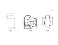 Kit: SoundBomb Split και R1300GS στήριγμα