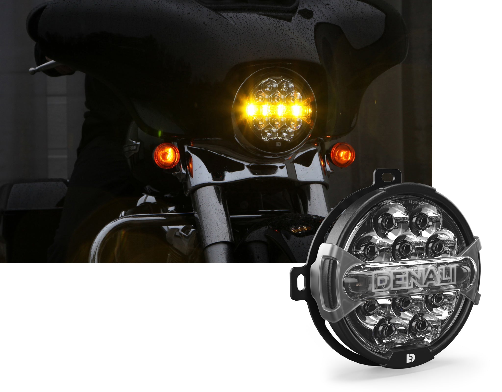 DENALI D14 Destroyer Street Glide Headlight Kit | Harley-Davidson