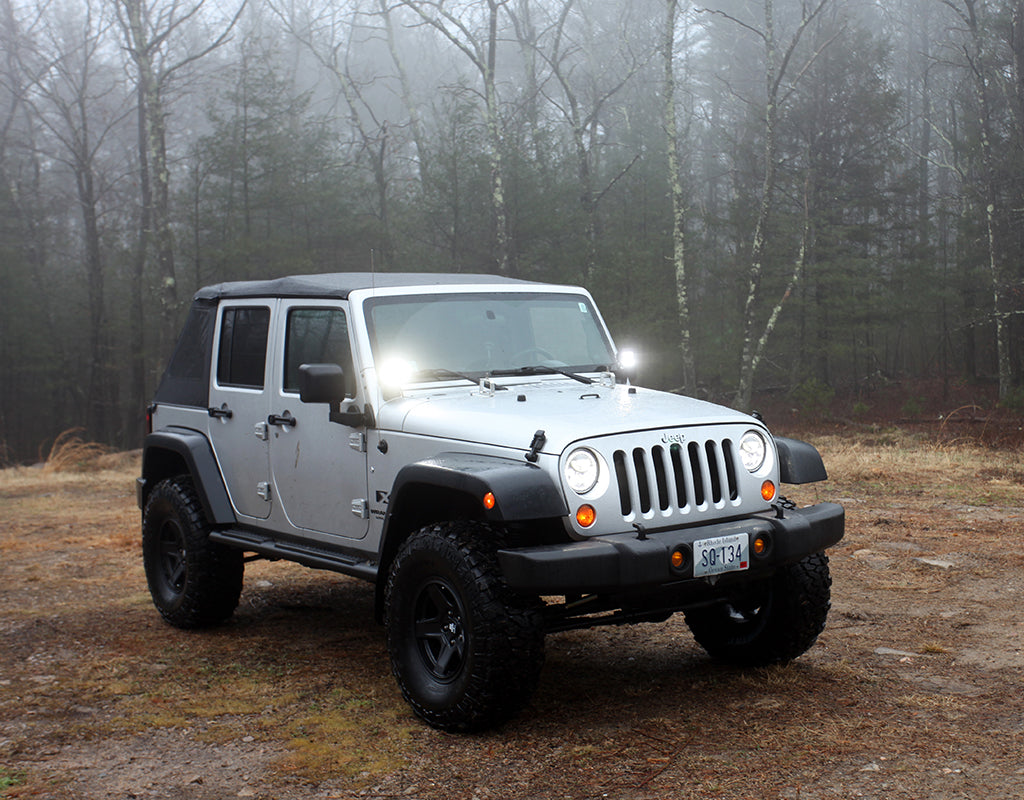 Ljósfesting fyrir akstur - Jeep Wrangler JK '07-18