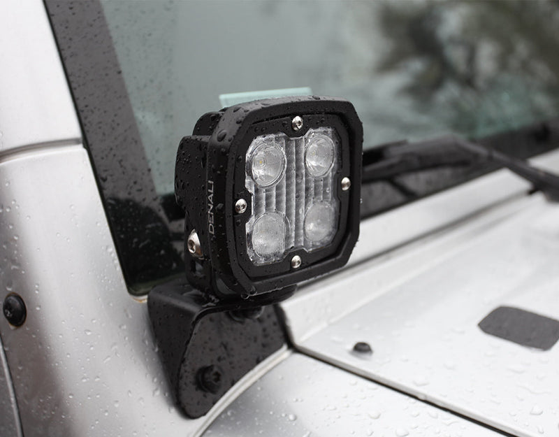 Kørelygtebeslag til Jeep Wrangler (JK) '07-'18 og Wrangler (TJ) '97-'06