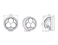 D3 LED Driving Light Pod with DataDim™ Technology