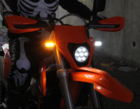 T3 Switchback M8 LED Blinklys - Front