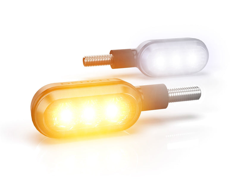 T3 Switchback M8 LED-Blinker – vorne