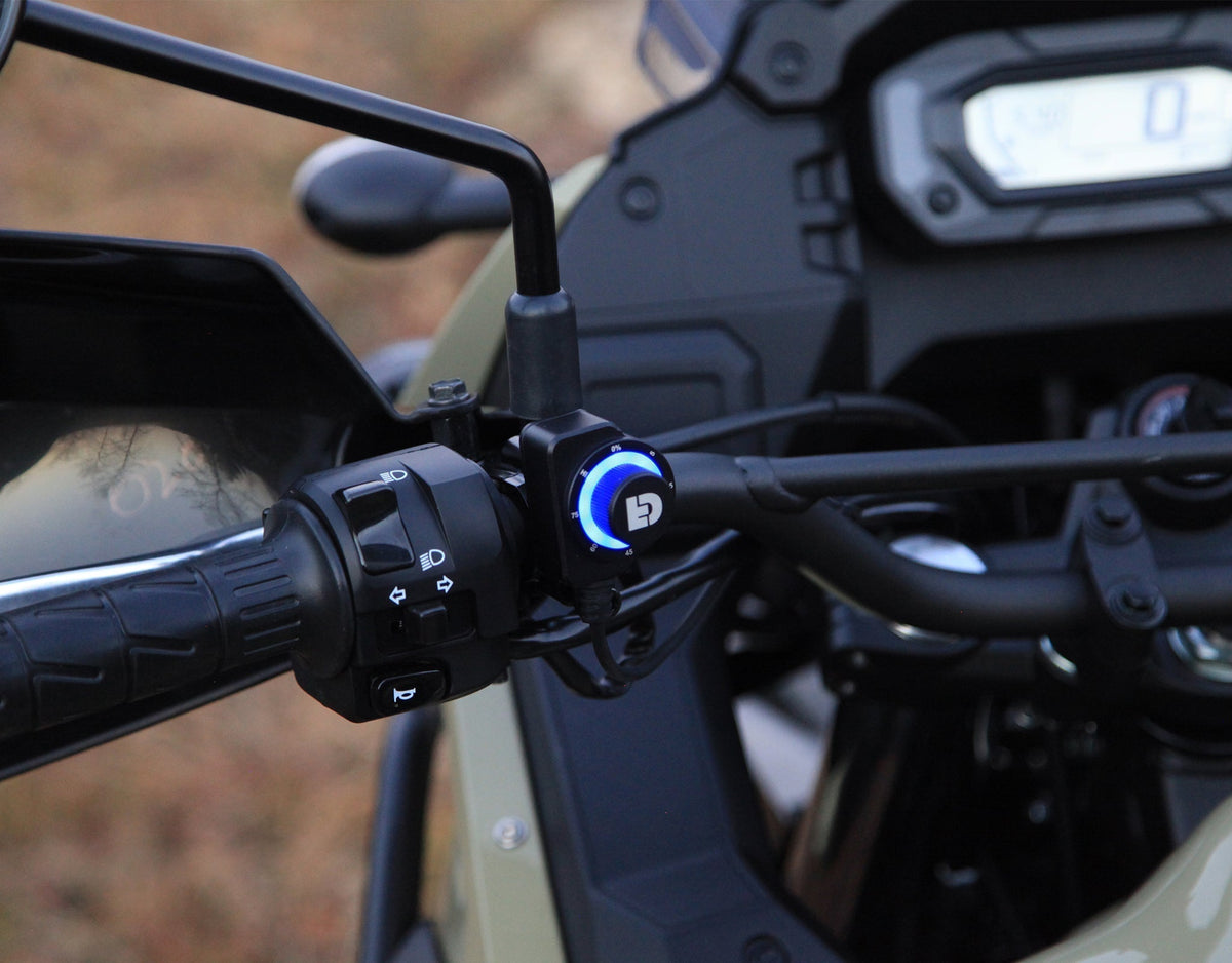 Controller di illuminazione DialDim™ per Kawasaki KLR 650 Gen3