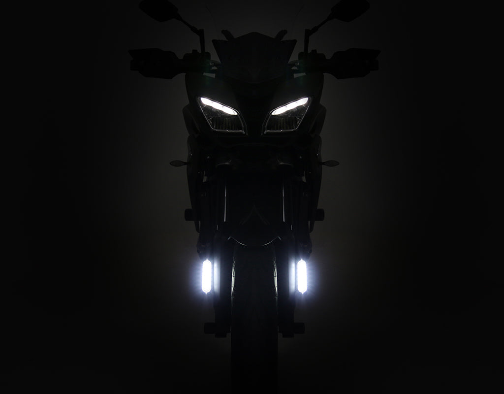 DRL Synlighedsbelysningskit med Flush Mount - Hvid eller Amber