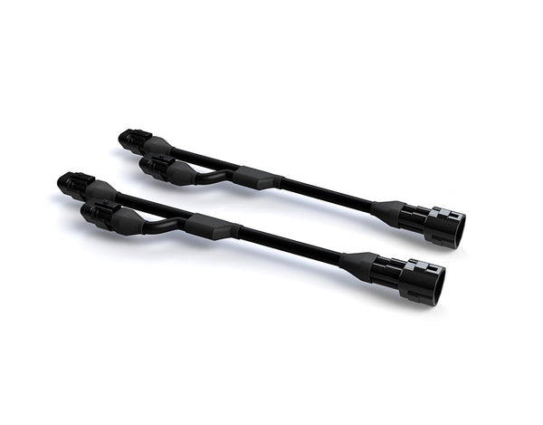 Driving Light Extension Cable with Y-splitter - 6.5 inches