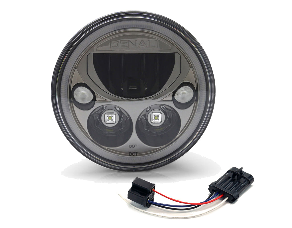 Verkabelungsadapter – H4 auf OEM-Harley-Davidson-LED-Scheinwerfer