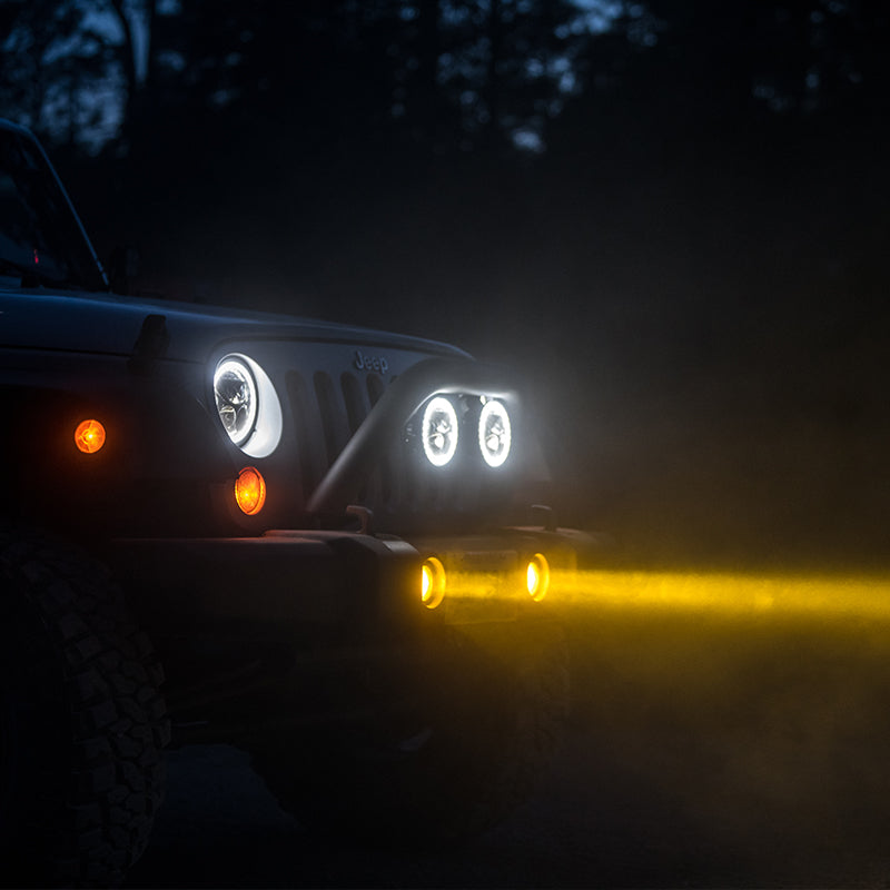 Tåkelyktfeste - Jeep Wrangler JK '10-'18