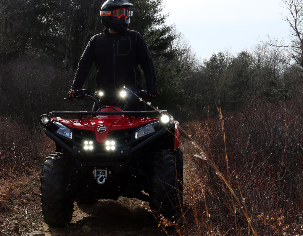 D2 Handlebar Light Kit - Snöskotrar, ATV:er & motorcyklar