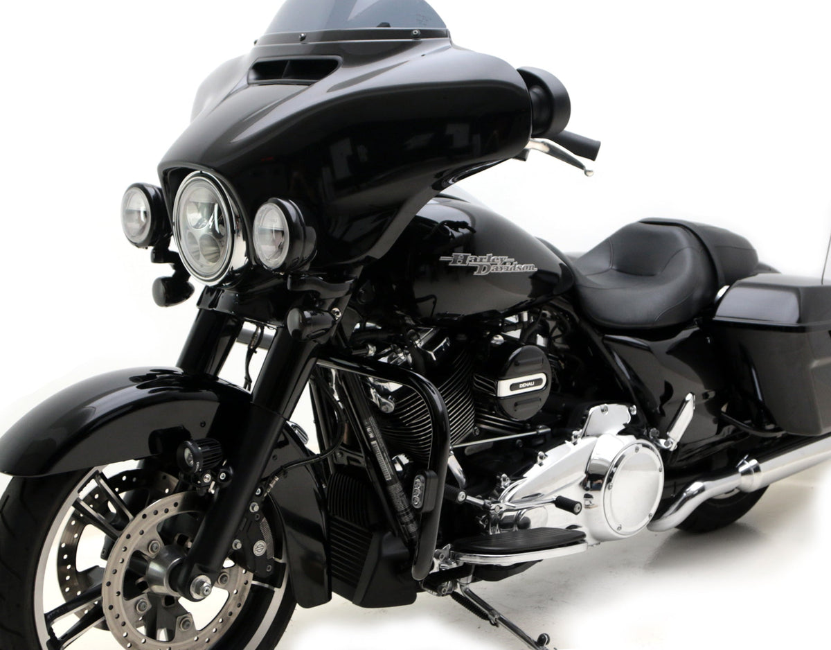 Buzina de ar de tom duplo SoundBomb™ V-Twin com tampa