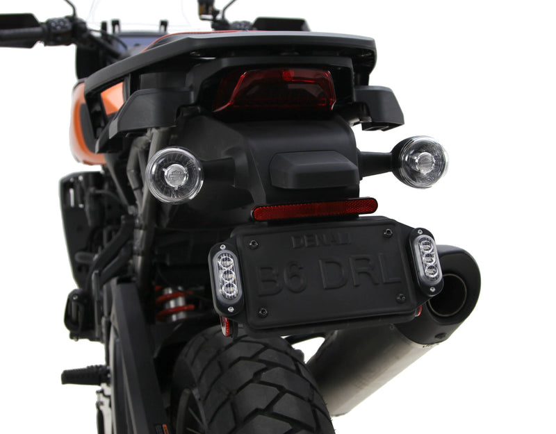 Plug-&-Play-T3-Heckblinker-Kennzeichenkit für Harley-Davidson Pan America 1250