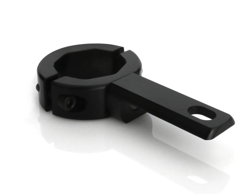 Hornbeslag – universalklemme til styr 21 mm-29 mm, sort