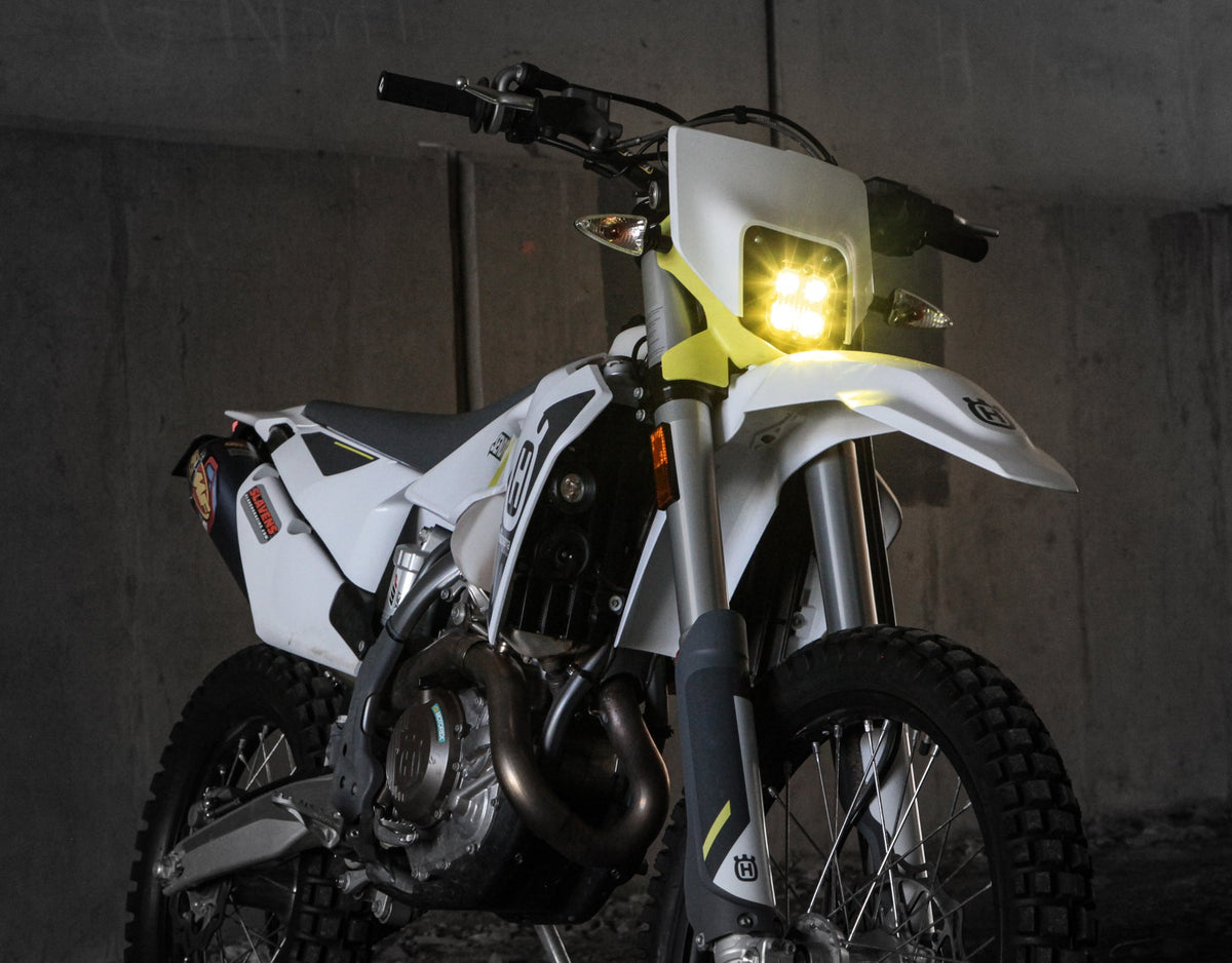 Husqvarna Rally Scheinwerfer-Kit für TE- und FE-Enduro-Modelle