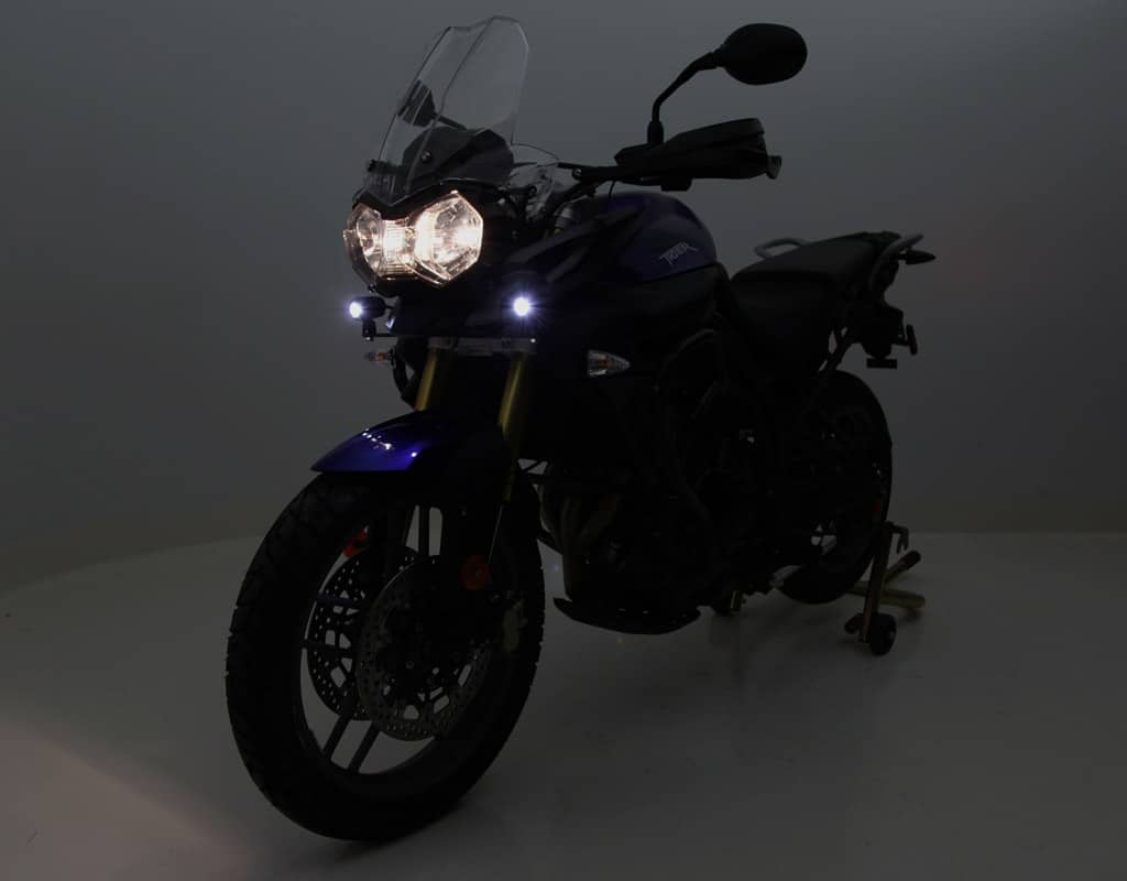 Suporte para luz de direção - Triumph Tiger 800 XC '10-'14 e Tiger 800 XCx, XCa, XR, XRx '15-'19