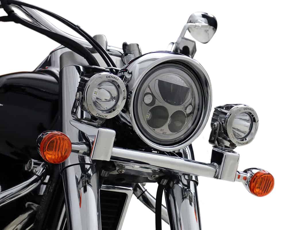 Suporte para farol LED - selecione Suzuki Cruisers