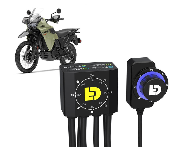 Ελεγκτής φωτισμού DialDim™ για Kawasaki KLR650 '22-'26 & KLR650S '22-'26