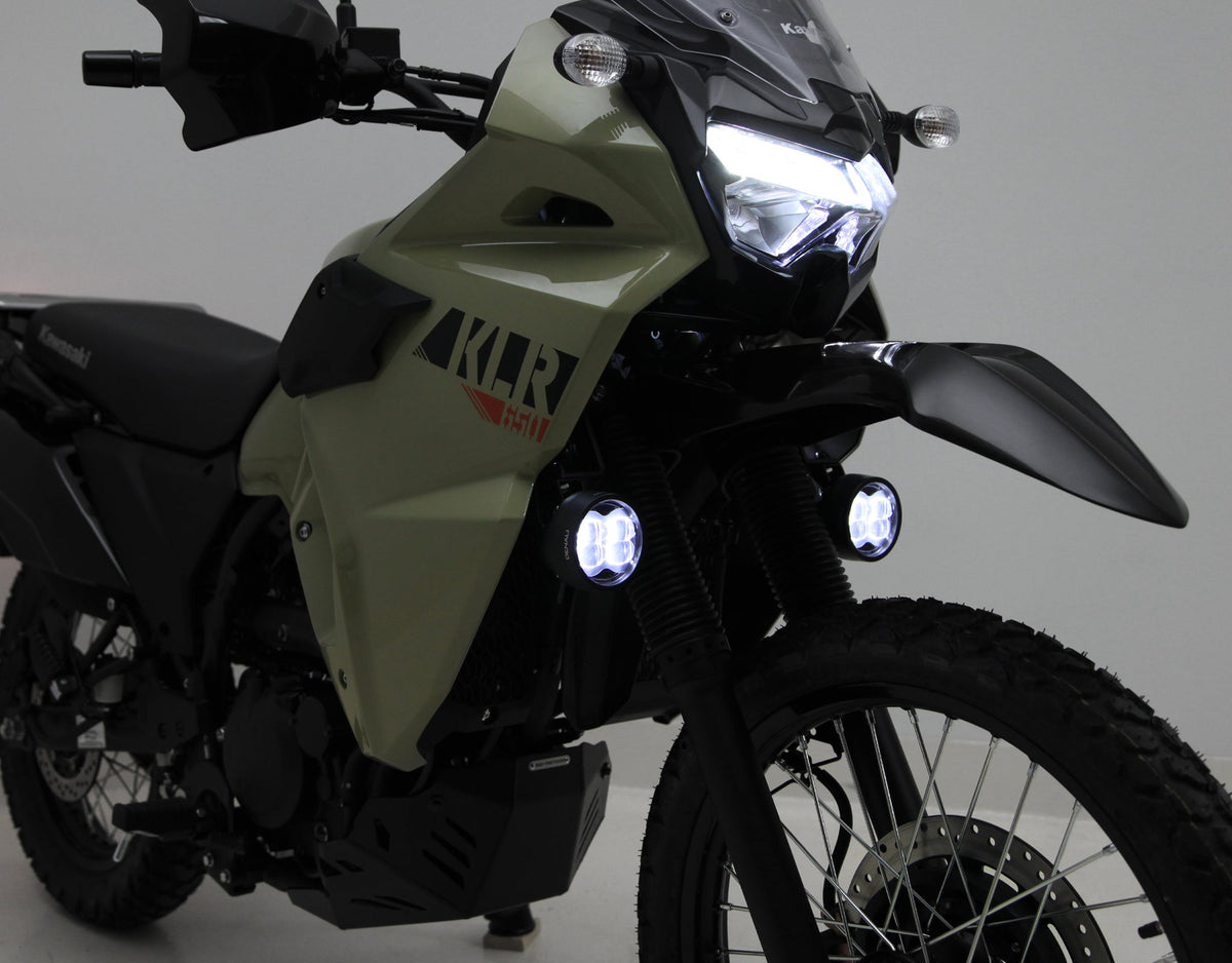 Suporte inferior para luz de direção - Kawasaki KLR650