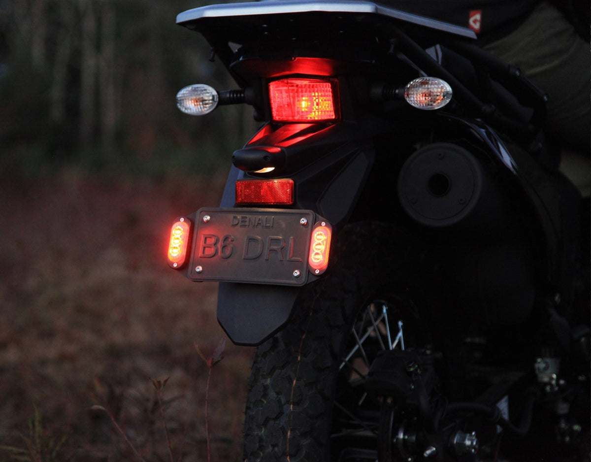 Plug-&-Play-Heck-T3-Blinker-Kennzeichen-Kit für Kawasaki KLR650