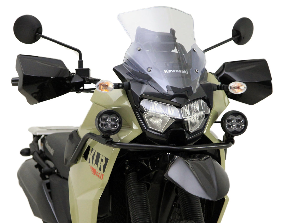 Support de Feu de Conduite pour Barre de Protection Supérieure - Kawasaki KLR650