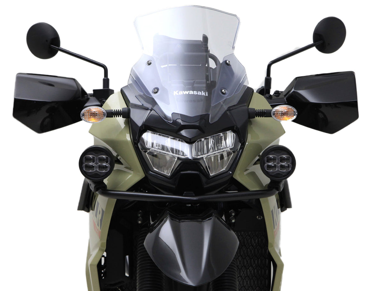 Soporte de luz de conducción de barra de protección superior - Kawasaki KLR650